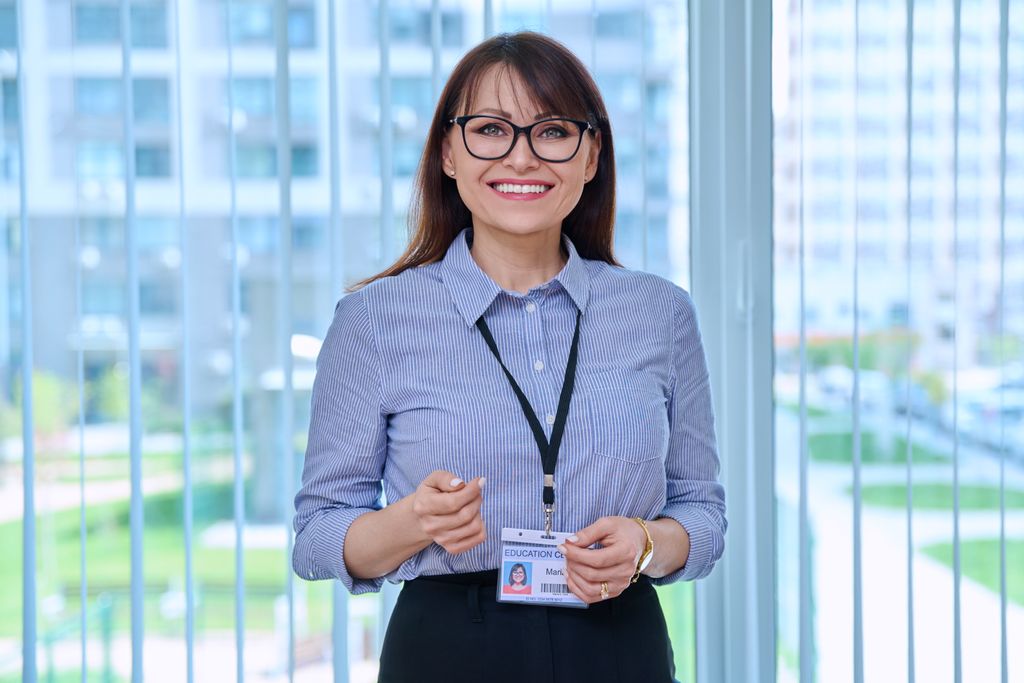 Employee badge